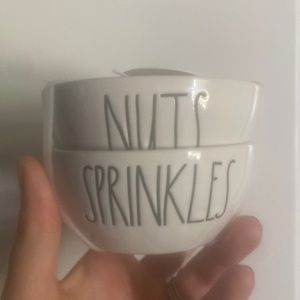 Rae Dunn Nuts And Sprinkles Bowls